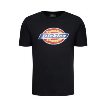 Tricou cu logo - din bumbac - Negru