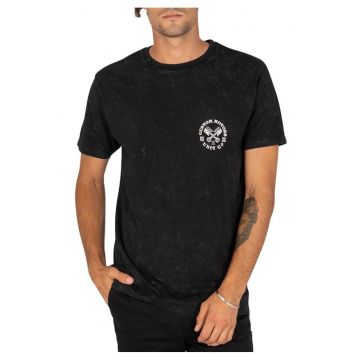 Tricou din bumbac cu logo pe partea din spate -