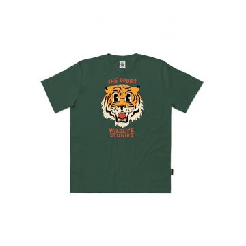 Tricou din bumbac organic cu imprimeu pe piept