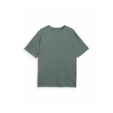 Tricou Oversize  Bumbac - Galben