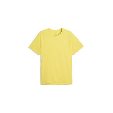Tricou pentru alergat VELOCITY - Galben pai