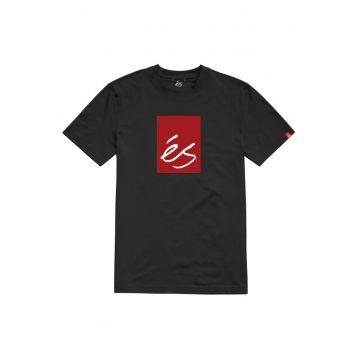 Tricou regular fit cu decolteu la baza gatului