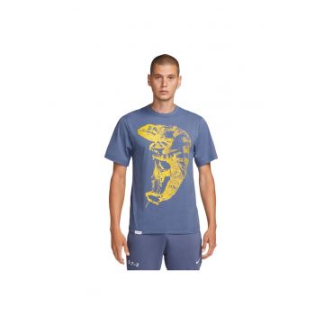 Tricou sport  Hyverse Studio '72 - Dri-FIT - albastru - poliester