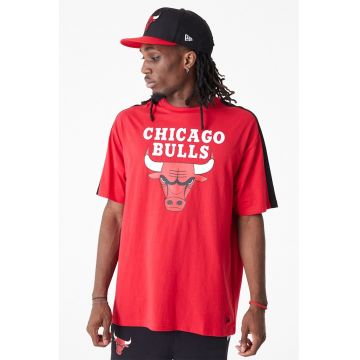 Tricou supradimensionat Chicago Bulls - Rosu/Alb