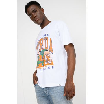 ’47 - Tricou cu imprimeu frontal Florida Gators - Alb/Portocaliu
