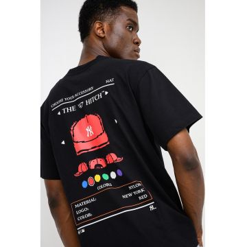 ’47 - Tricou cu imprimeu grafic Neyyan Hero - Negru