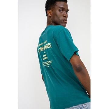 ’47 - Tricou cu imprimeu text pe partea din spate Neyyan Leon - Verde