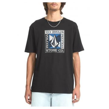 Angle Iron Tricou cu print si maneci cazute