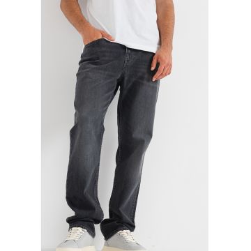 Blugi relaxed fit din amestec de bumbac - Negru stins