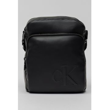 Geanta crossbody Bold Pocket Reporter - Negru