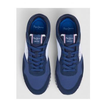 London - Pantofi sport cu garnituri de piele intoarsa 595
