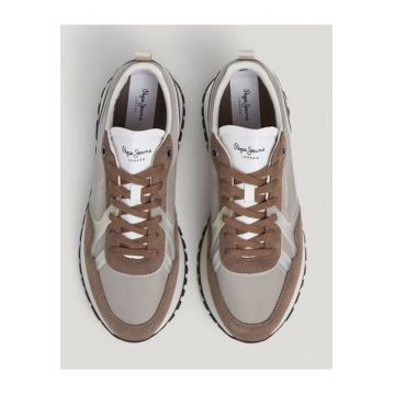 London - Pantofi sport cu garnituri de piele intoarsa 951