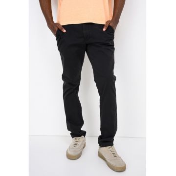 Pantaloni chino slim fit Scanton - Negru