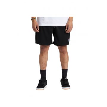 Pantaloni scurti  Poliester - Negru - Negru