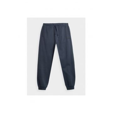 Pantaloni sport barbati -  302879731 - Bumbac - Bleumarin
