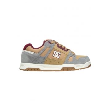 Pantofi sport cu insertii de piele intoarsa Stag