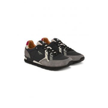 Pantofi sport pentru barbati  305416490 - textil - negru/gri