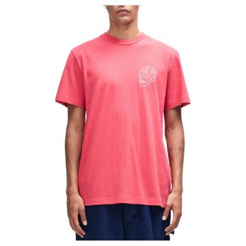 Tricou artistic din bumbac - Rosu