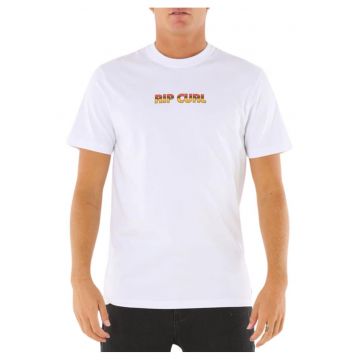 Tricou barbati -  BIG MUMMA ICON - alb - bumbac