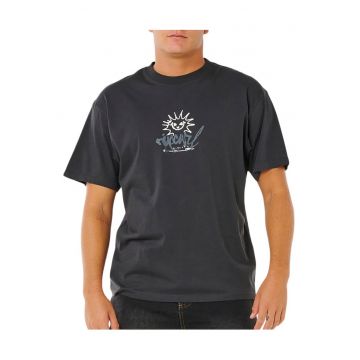 Tricou barbati -  Inner Visions - negru - fabricat din bumbac