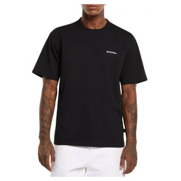 Tricou barbati -  Loretto - negru - bumbac