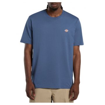 Tricou barbati -  Mapleton - retro - indigo - bumbac