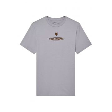 Tricou barbati -  Planet Moto - gri - material premium