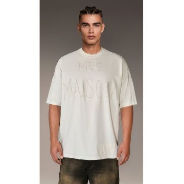 Tricou BIT-CRUSH - T17202 - Alb