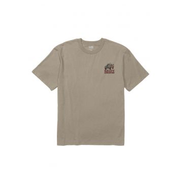 Tricou casual cu logo - Bej inchis