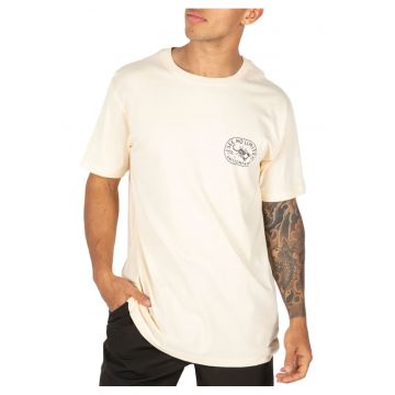 Tricou cu decolteu rotund si imprimeu grafic