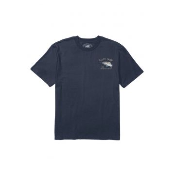 Tricou cu decolteu rotund si imprimeu grafic