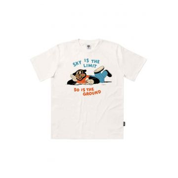 Tricou cu imprimeu din bumbac organic