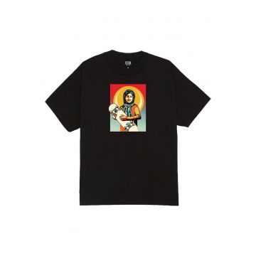 Tricou cu imprimeu grafic din bumbac