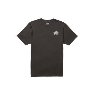 Tricou cu imprimeu grafic si maneci scurte