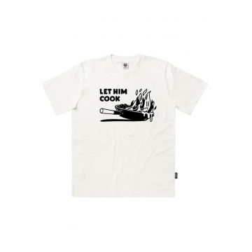 Tricou cu imprimeu inspirat de gastronomie