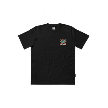 Tricou cu imprimeuri multiple
