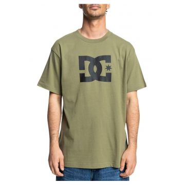 Tricou cu logo din bumbac - Verde masliniu