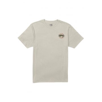 Tricou cu logo grafic pe partea din spate si maneci scurte