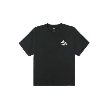 Tricou cu model grafic si logo pe partea din spate Animals