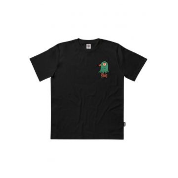 Tricou cu o pasare si text