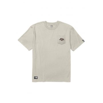 Tricou din bumbac cu buzunar pe piept