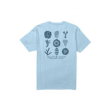 Tricou din bumbac cu croiala regular-fit si imprimeu grafic pe partea din spate