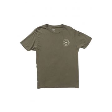 Tricou din bumbac cu croiala regular-fit si maneci scurte