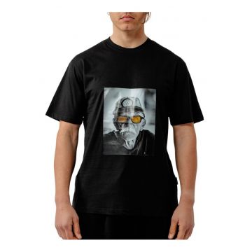 Tricou din bumbac cu imprimeu frontal Il Capitano