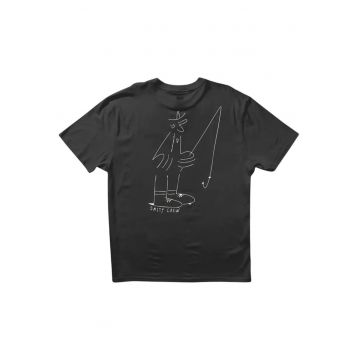 Tricou din bumbac cu imprimeu grafic frontal
