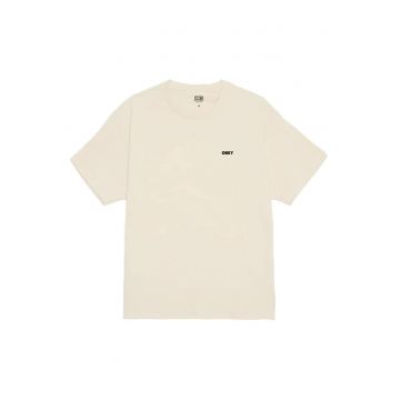 Tricou din bumbac cu imprimeu la spate Make Art Third Eye