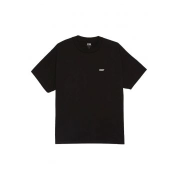 Tricou din bumbac cu imprimeu la spate The Medium Is The Message