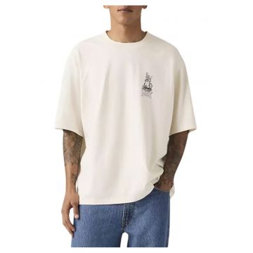 Tricou din bumbac cu imprimeu pe partea din spate