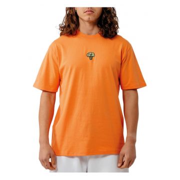 Tricou din bumbac cu imprimeu pe partea din spate The Sharks Are Vegan