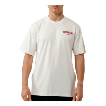 Tricou din bumbac cu imprimeu pe partea din spate